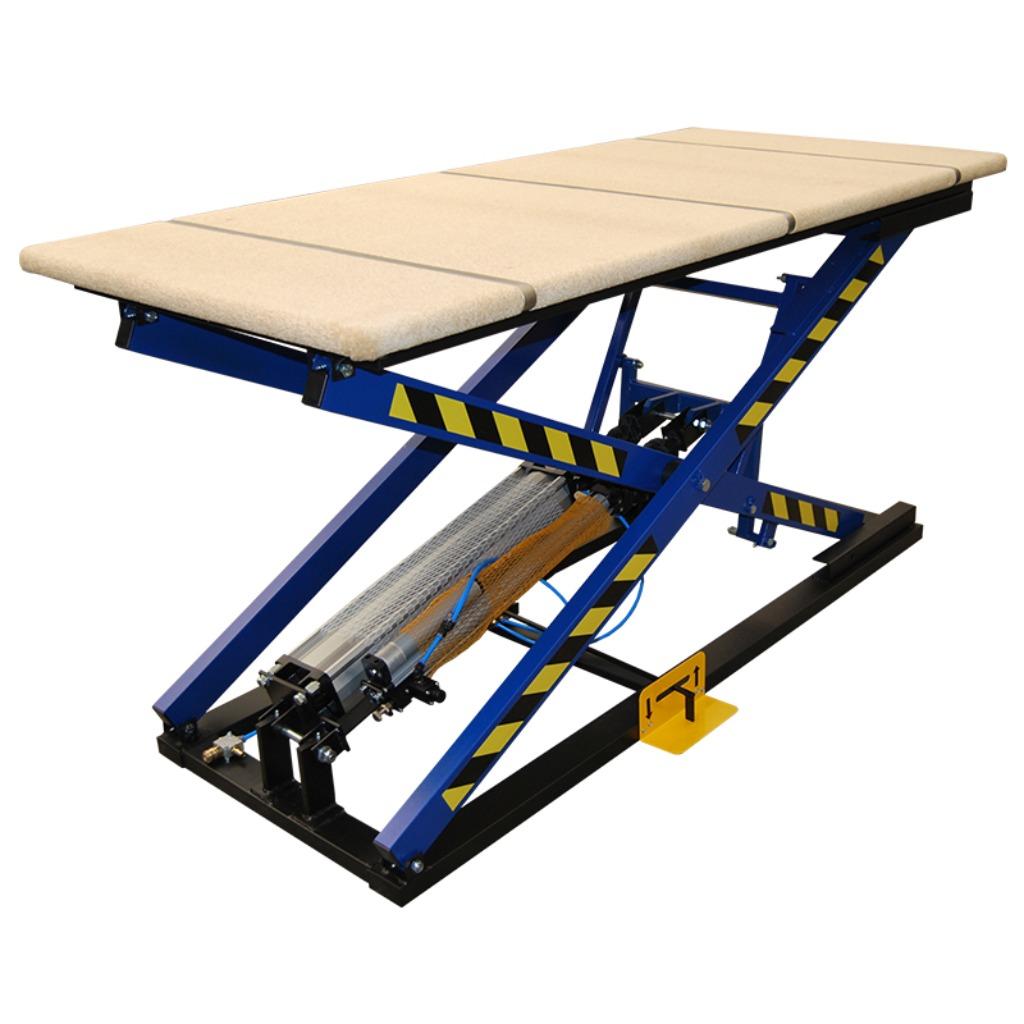 Stoffeertafel Heftafel Pneumatisch Werktafel Stofferen