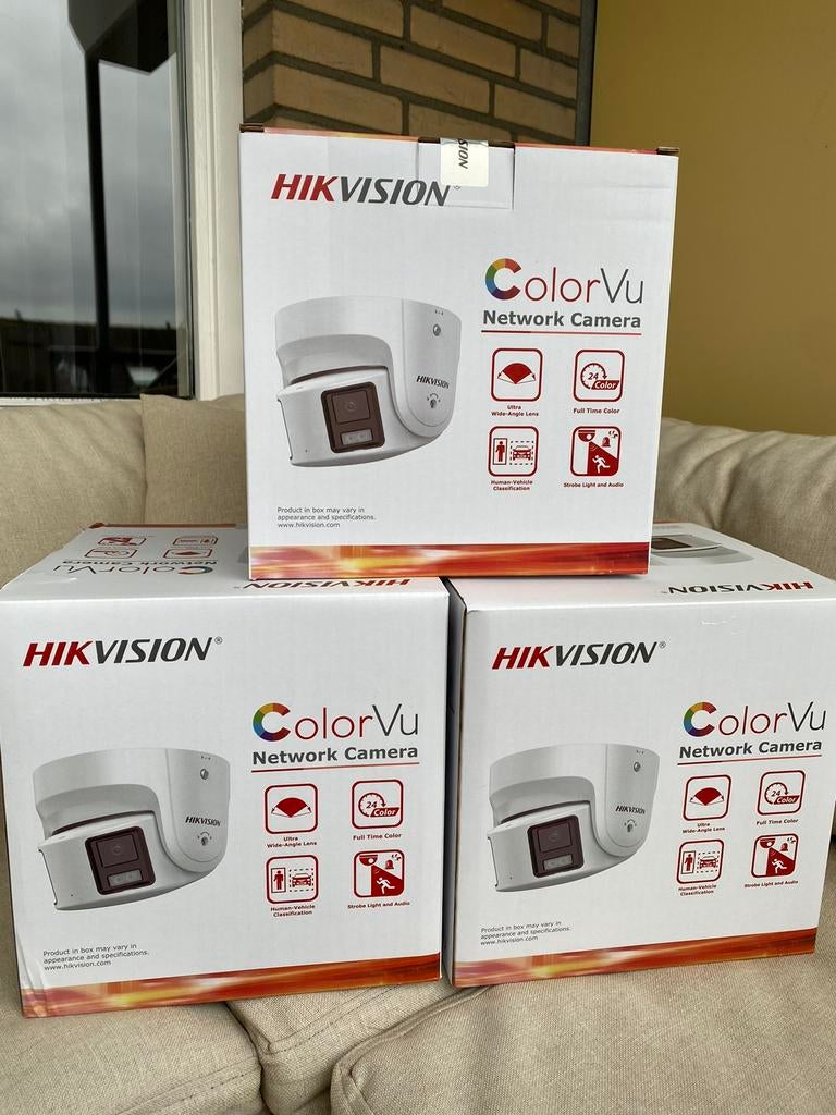 Hikvision ColorVu Panoramic DS-2CD2387G2P-LSU/SL, Ophalen of Verzenden, Nieuw, Buitencamera