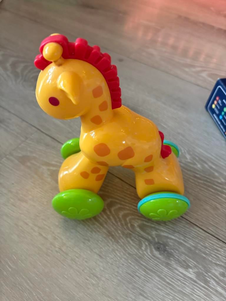 Rijdend Speelgoed Paard, Ophalen, Zo goed als nieuw, Overige typen, Met wieltjes