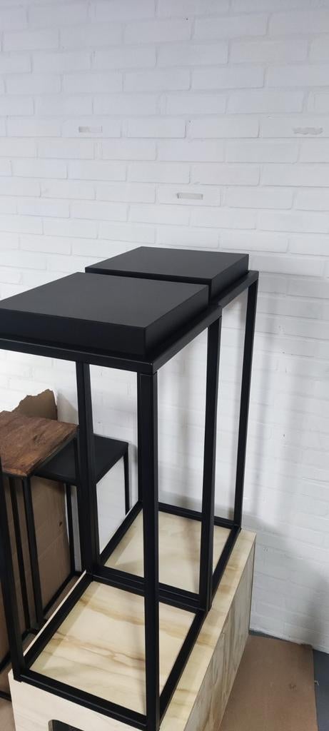 Nieuwe Exclusieve sokkels Full black, staal plantentafel!, 6065ch 7, Bartsegers@gmail.com, Segers, Nieuw