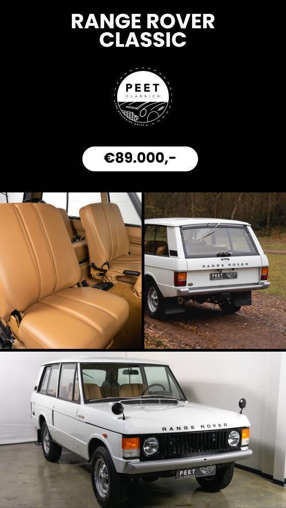 Range Rover Classic Suffix B | ori. NL vol. Gerestaureerd, foto 11