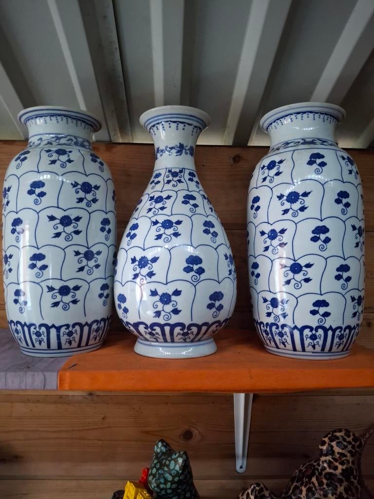 Oud Chinees porseleinen kaststel, Ophalen of Verzenden