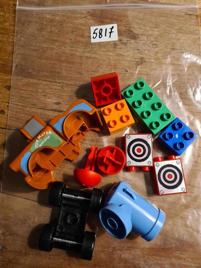 Lego duplo 5817, Ophalen of Verzenden, Zo goed als nieuw, Duplo