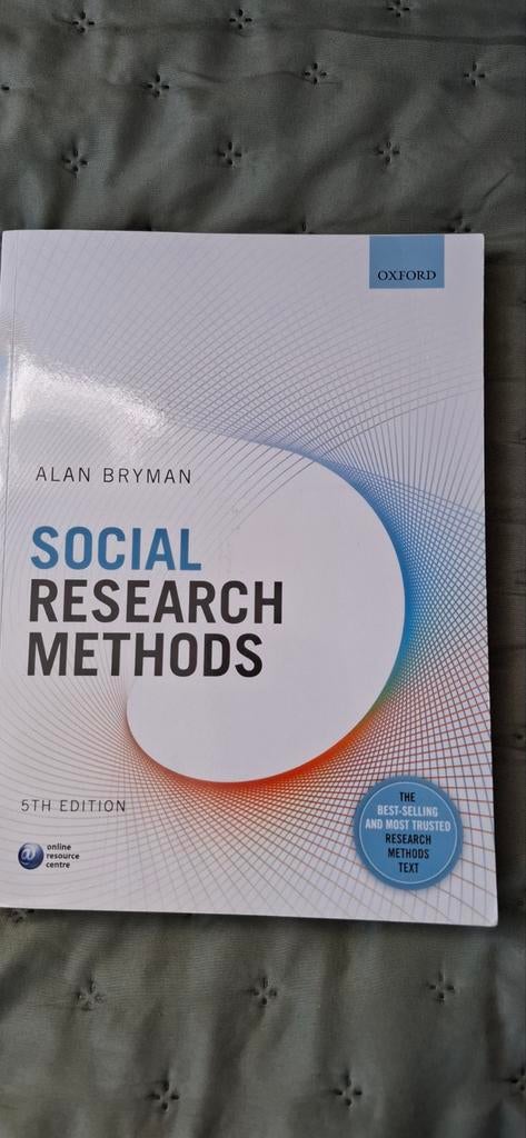 Social Research Methods - Alan Bryman, Boeken, Alan Bryman, Zo goed als nieuw, Alpha, HBO