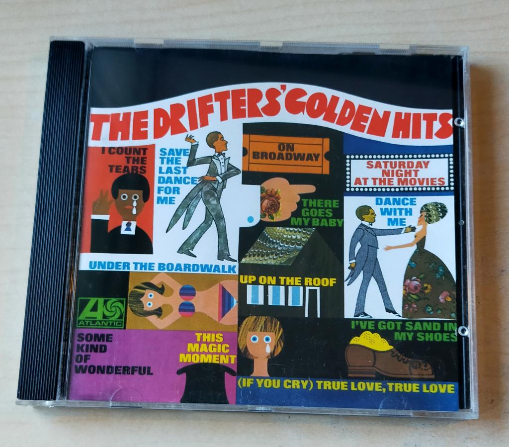 The Drifters' Golden Hits CD 1968/199?, Ophalen of Verzenden, Zo goed als nieuw