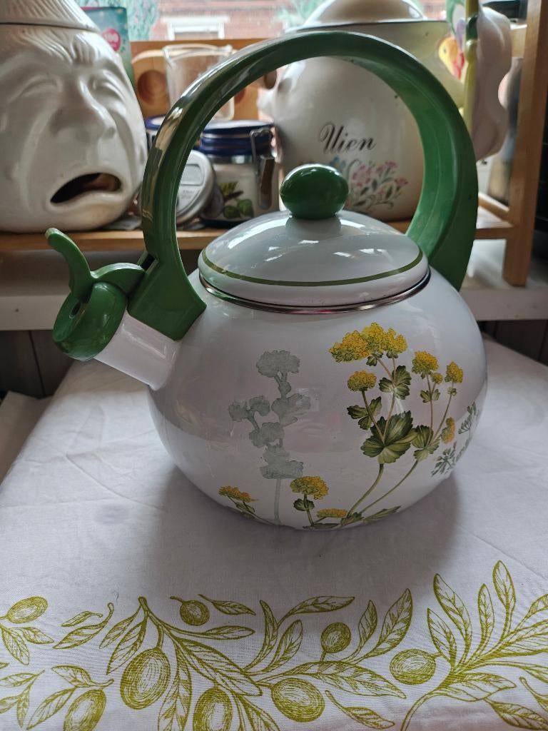 Villeroy & Boch fluitketel 2 liter, Overige materialen, Gebruikt, Overige typen, Ophalen of Verzenden