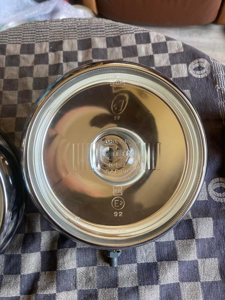Oldtimer 2 Cibie verstralers Oscar 18 cm, Auto-onderdelen, Ophalen of Verzenden, Gebruikt