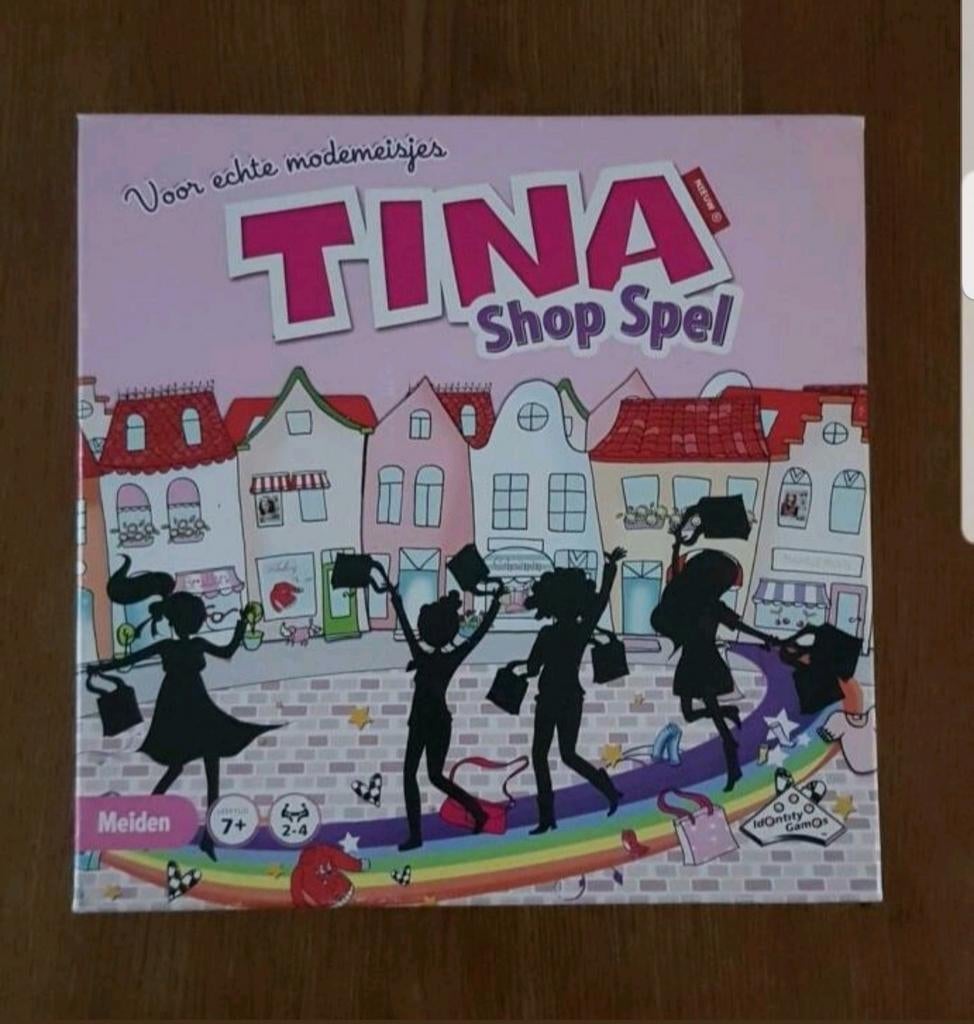 Tina shopspel, Hobby en Vrije tijd, Gezelschapsspellen | Bordspellen, Ophalen of Verzenden
