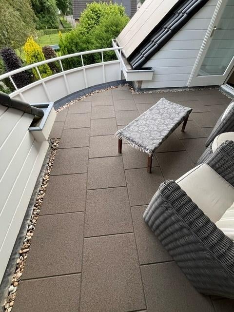 Rubberen terras tegels 50x50x3 Zand kleur tuin terras balkon, Ophalen of Verzenden, Nieuw