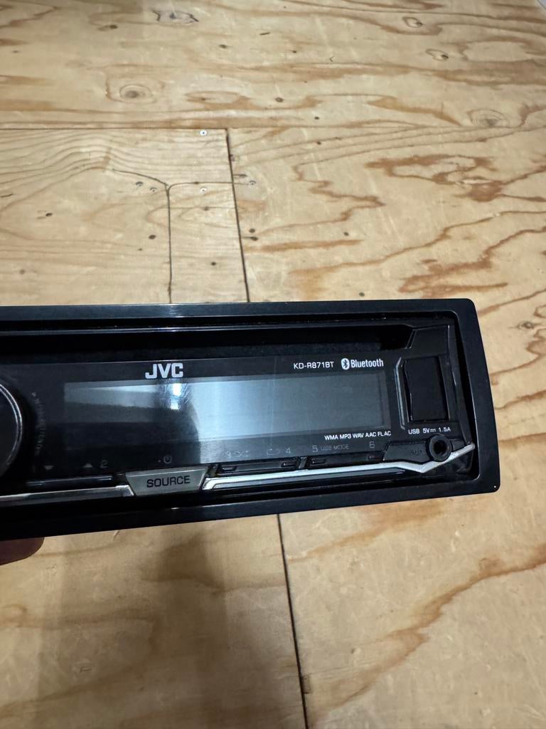 JVC KD-R871BT Autoradio met Bluetooth, Ophalen of Verzenden, Gebruikt