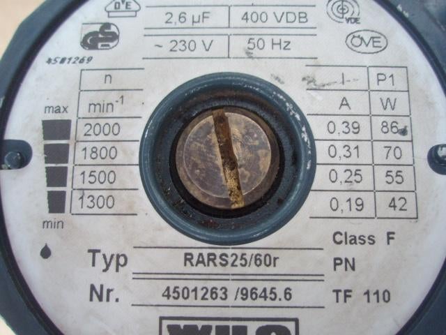 Wilo cv pompen diverse modellen en types, Gebruikt, Radiator, Minder dan 60 cm, Ophalen of Verzenden