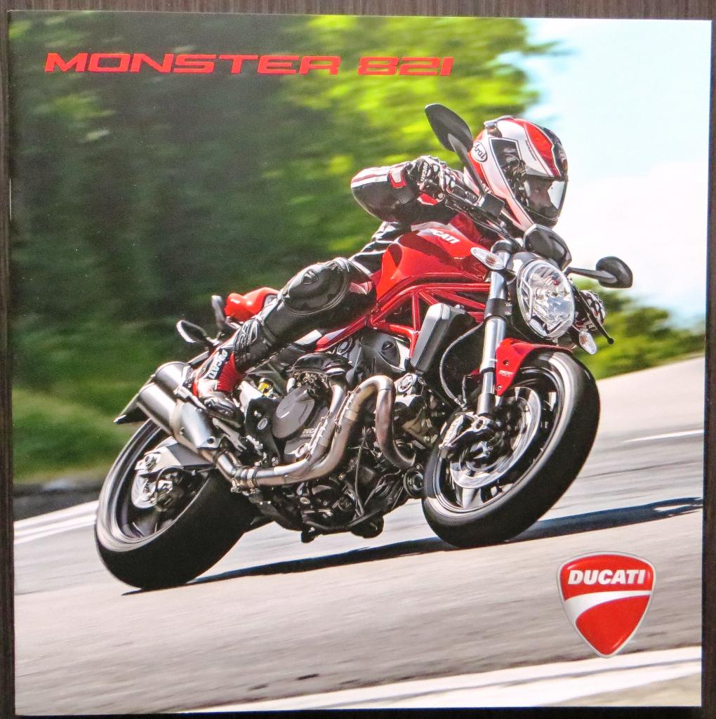 Folder Ducati Monster 821 - 2016 (nieuw), Verzenden, Ducati