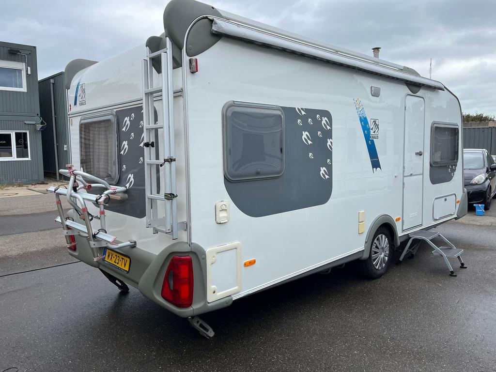 Knaus caravan - Perfect voor uw volgende avontuur!, Caravans en Kamperen, Caravans, Rondzit, Frans bed, Particulier, 5 tot 6 meter