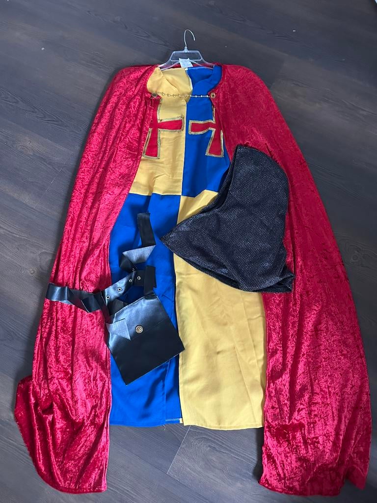 Ridderpak voor carnaval of feestje maat 48/50 als nieuw, Kinderen en Baby's, Carnavalskleding en Verkleedspullen, Ophalen of Verzenden
