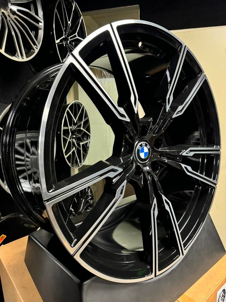 22 inch velgen voor BMW 747M look breedset X5 X6 G05 G06 M, Ophalen of Verzenden, Nieuw, Overige maten, Velg(en)