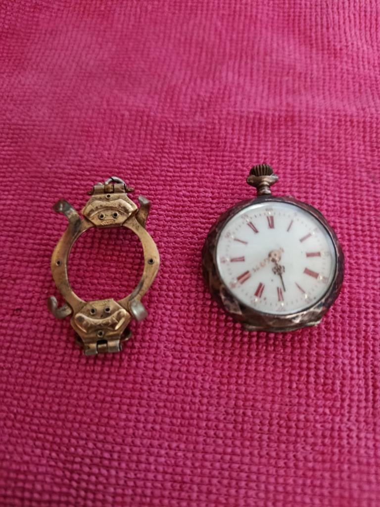 Antiek zilveren dames horloge, Ophalen of Verzenden, Zilver, Overige merken