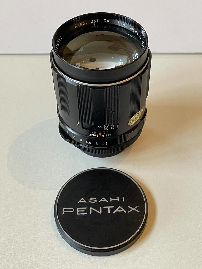 Asahi Pentax Super Takumar 135mm F2.5 + teleconverter, Audio, Tv en Foto, Fotografie | Lenzen en Objectieven, Ophalen of Verzenden