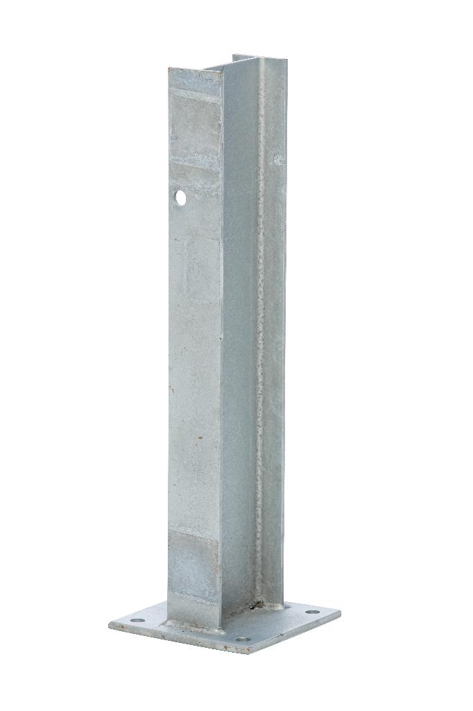 Paal 700 mm vangrail vangrails steunpalen paal met voetplaat, Ophalen of Verzenden, Nieuw, Minder dan 180 cm, Palen
