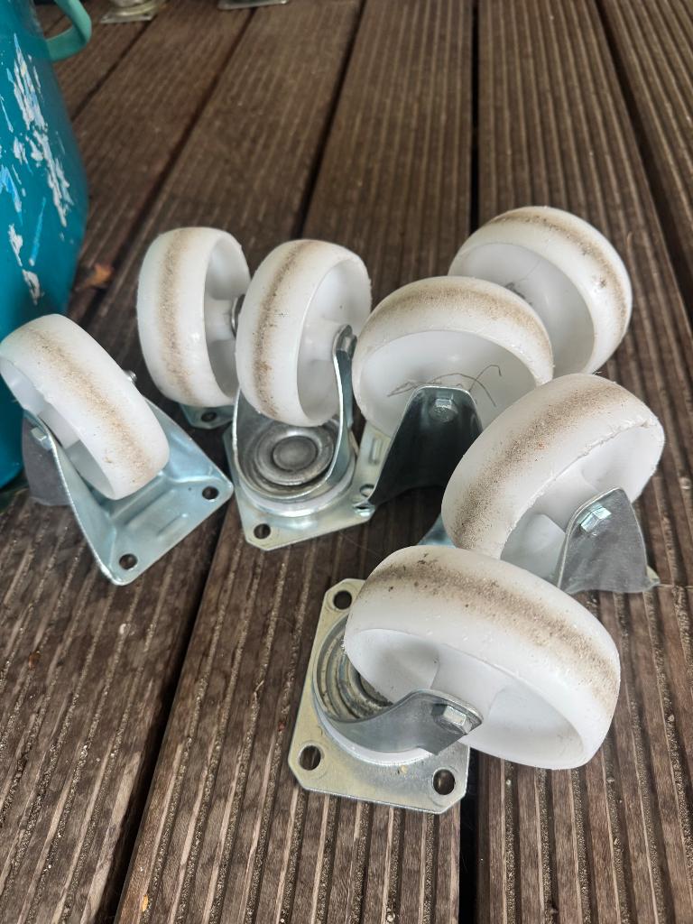 Nylon bok wielen, Ophalen, Gebruikt