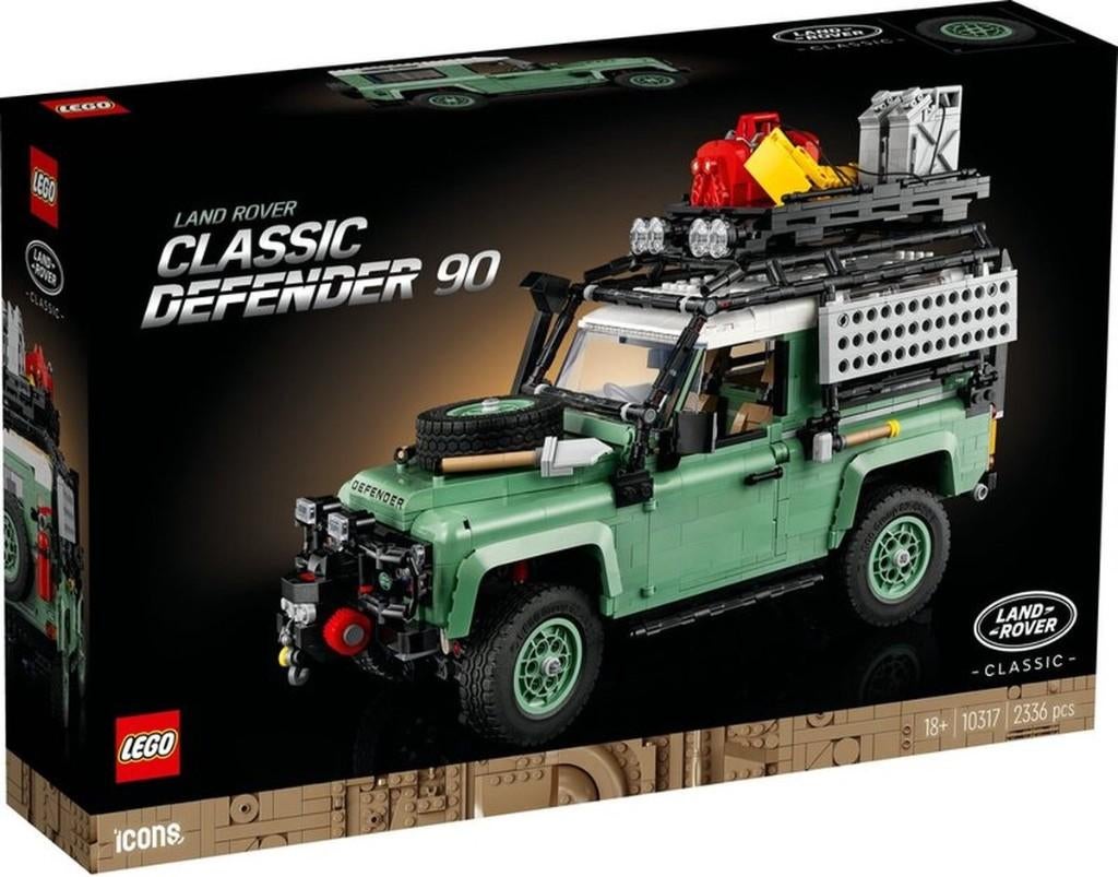 lego icons land rover classic defender 90 10317, Lego, Nieuw, Ophalen of Verzenden, Icons