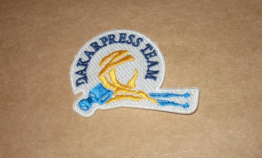 Dakar press team embleem, Verzenden, Nieuw, Auto's