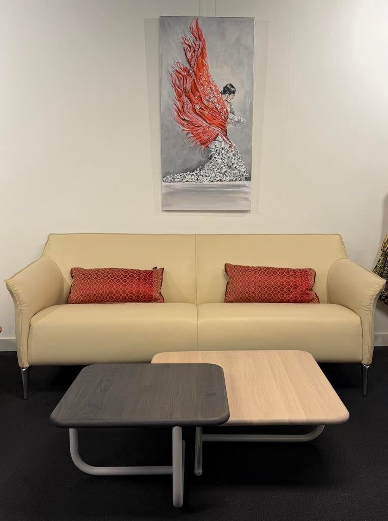 Pode (by Leolux) salontafel set massief hout