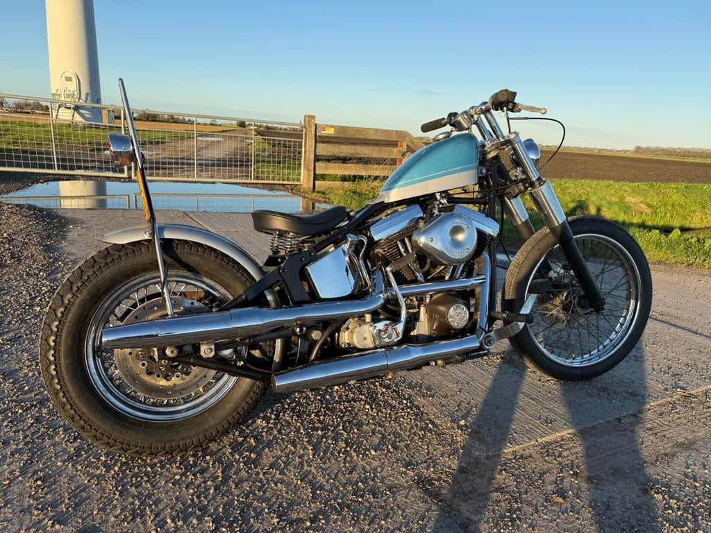 Custom Harley 1985 – 1340cc Evo, S&S Super E, 2 cilinders, 1340 cc, Particulier, Chopper