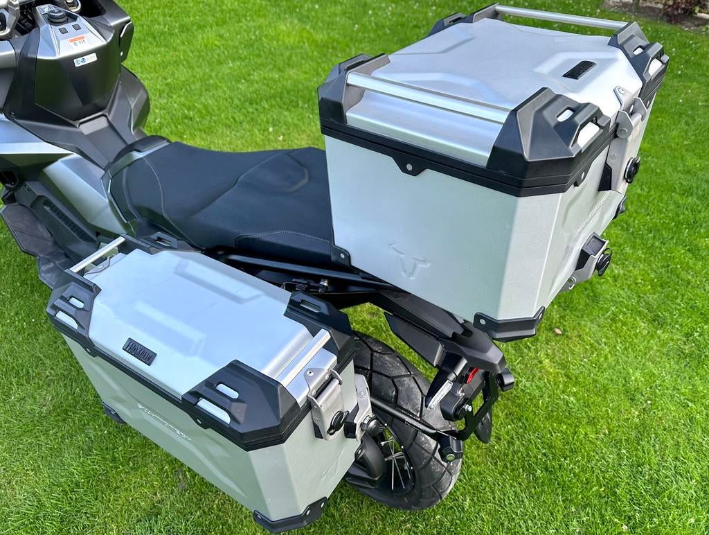 Honda XADV 750 SW Motec TRAX ALUMINIUM Koffer set TWV €2100, Motoren, Ophalen of Verzenden, Gebruikt