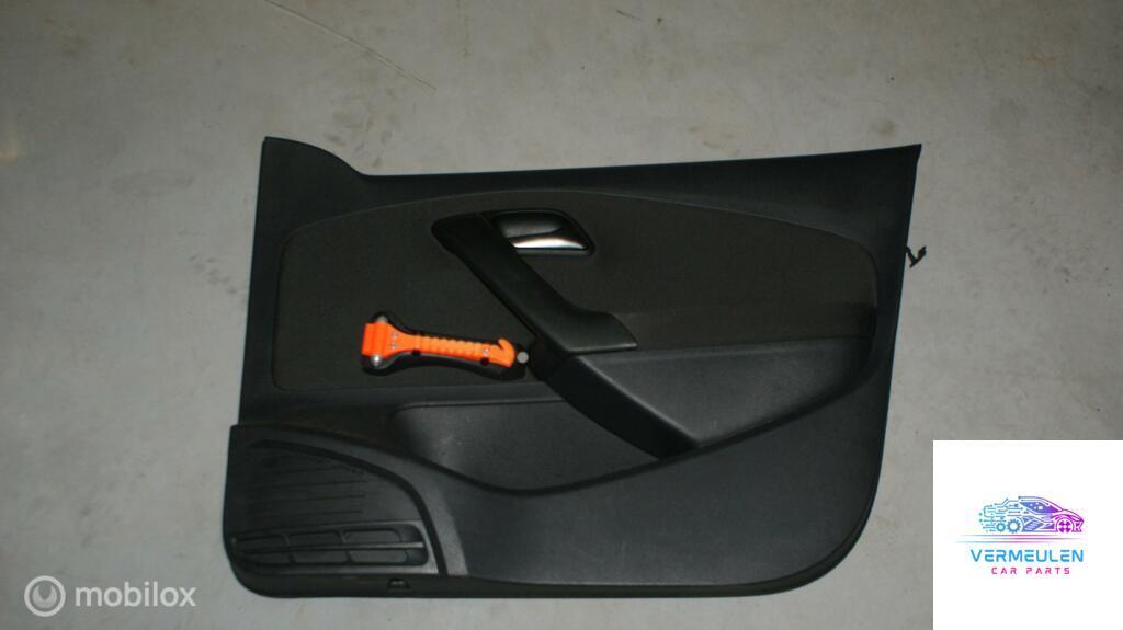 Deurpaneel RV 5-deurs stof VW Polo 6R ('09-'14) 6R4867012, Gebruikt, Volkswagen, Ophalen of Verzenden, Volkswagen