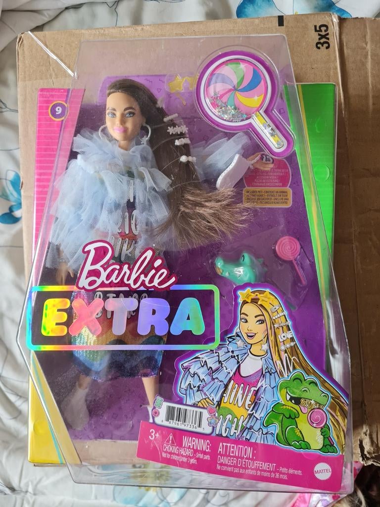 Barbie Extra Pop #9 - Nieuw in doos!, Kinderen en Baby's, Speelgoed | Poppen, Ophalen of Verzenden, Nieuw, Barbie
