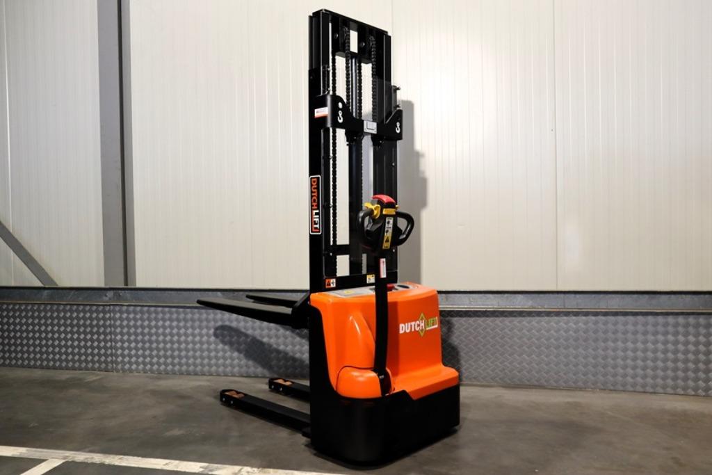 DUTCH-LIFT 1500 Kg Elektrische Stapelaar / stapelaars, 1000 tot 2000 kg, Ophalen, Elektrisch, Stapelaar