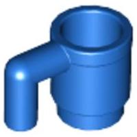 Lego Blue Minifigure, Utensil Cup, Ophalen of Verzenden, Gebruikt, Losse stenen, Lego