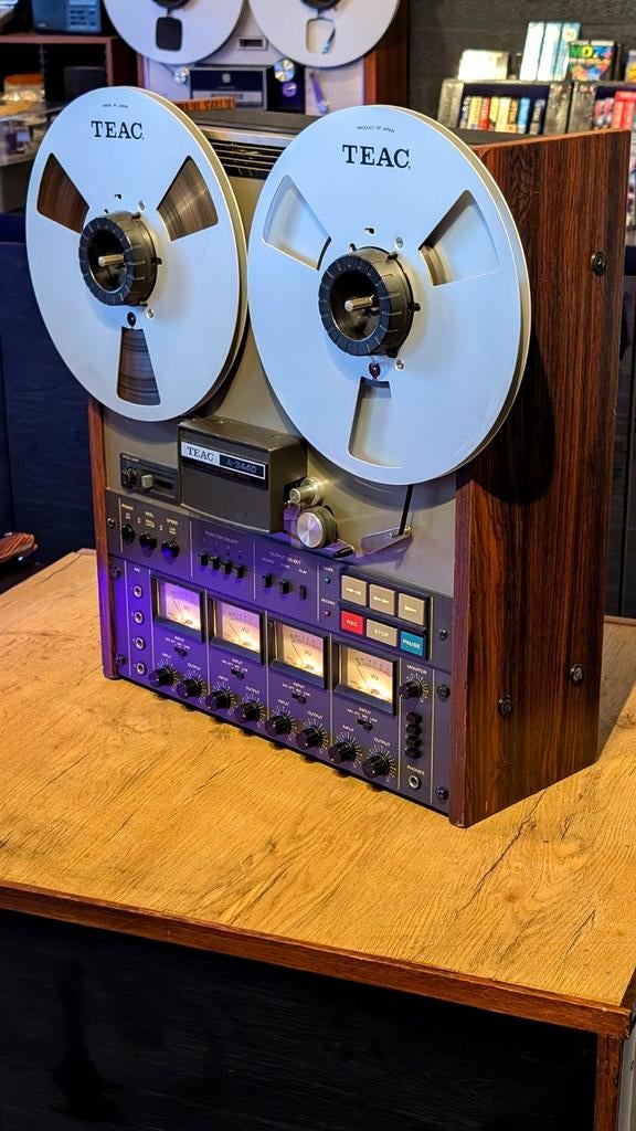 TEAC A-3440 • GEREVISEERD • 4 SPOREN • SEMI PROFESSIONEEL •, Ophalen, Rick's Audio De Kempen 18 6021PZ Budel +31 (0)495 785698info@ricks-audio.com