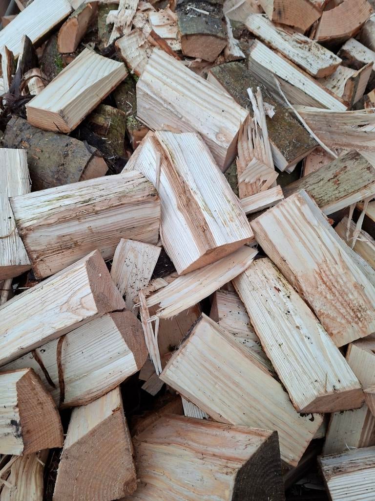 Vers gekloofd openhaardhout essen, Tuin en Terras, Haardhout, Minder dan 3 m³, Ophalen