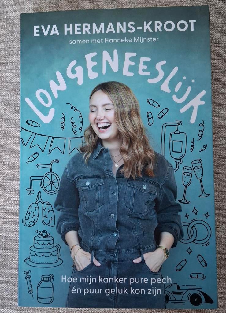 Longeneeslijk - Eva Hermans-Kroot, Boeken, Biografieën, Ophalen of Verzenden, Zo goed als nieuw, Eva Hermans-Kroot, Overige
