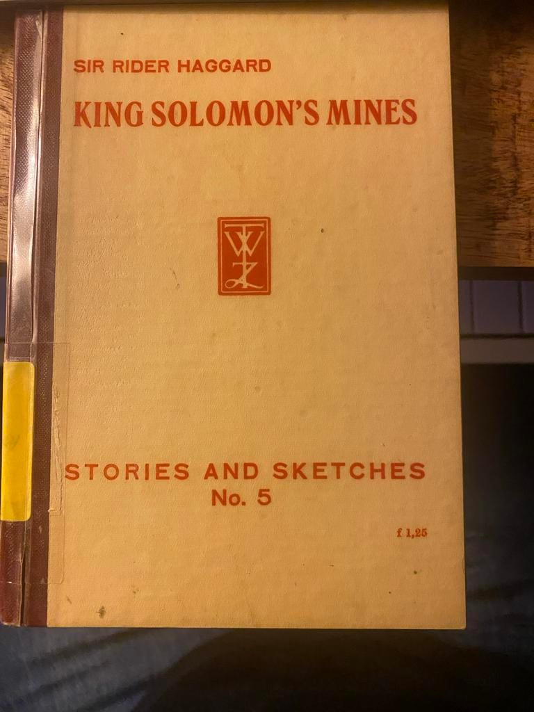 King Solomon's Mines - Sir Rider Haggard, Ophalen of Verzenden, Gelezen, Fictie