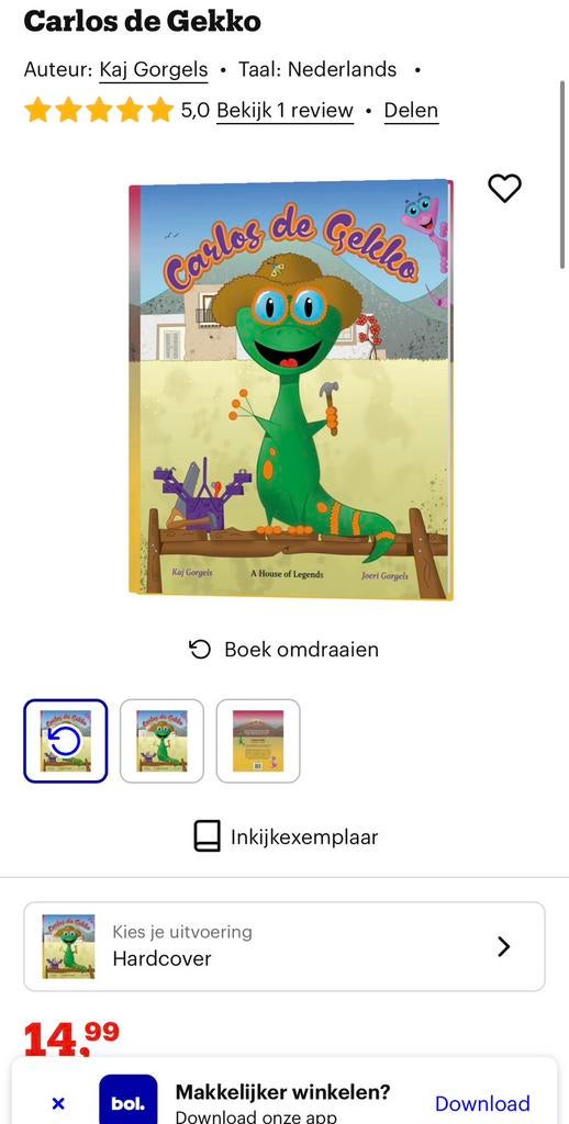 Carlos de Gekko, Boeken, Ophalen of Verzenden, Zo goed als nieuw