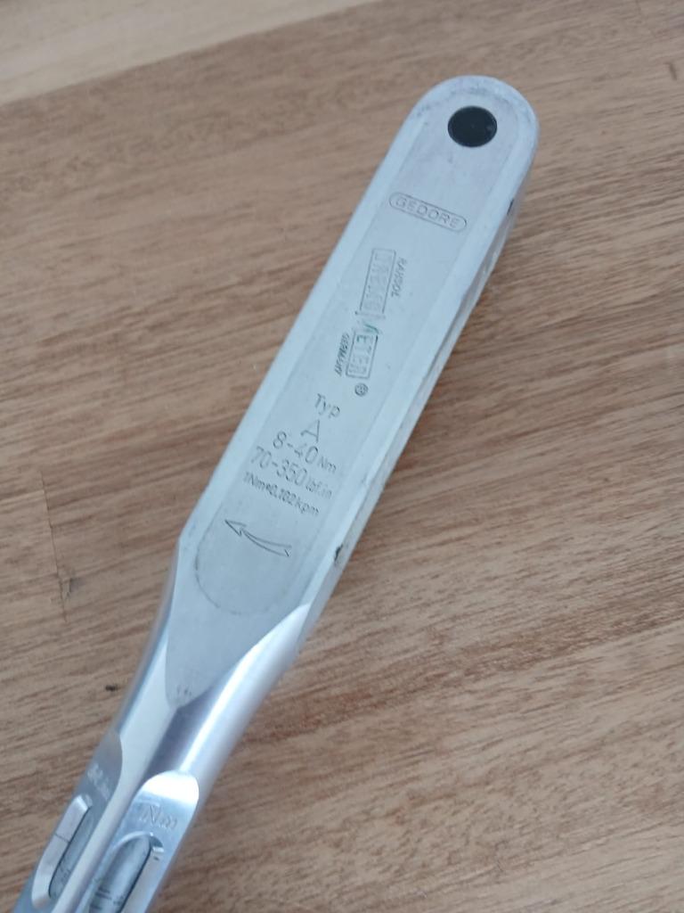 Gedore momentsleutel dremometer type A 8-40nm 3/8", Gebruikt, ., ., Ophalen of Verzenden