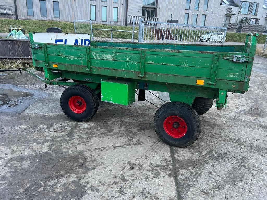 Schamelwagen Kenteken landbouwwagen 3z kiepend hard en goed, Ophalen, Gebruikt
