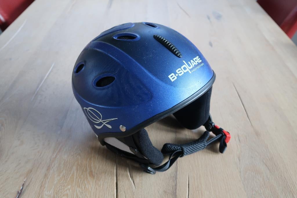 Lidl B-Square Skihelm [blauw, maat XS / 48-50 cm], Overige merken, Gebruikt, 100 tot 140 cm, Overige typen