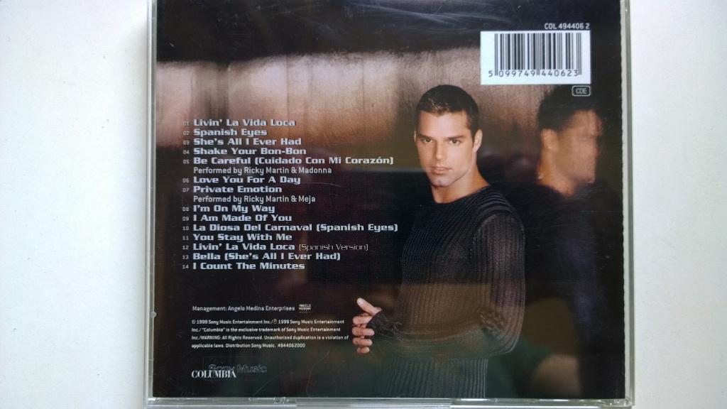 Ricky Martin - Ricky Martin, Ophalen of Verzenden, Zo goed als nieuw