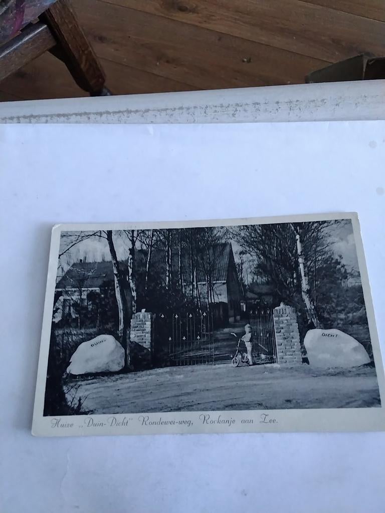 ROCKANJE AAN ZEE / HUIZE "DUIN-DICHT"  RONDEWEI-WEG, Ophalen of Verzenden, Voor 1920, Noord-Holland
