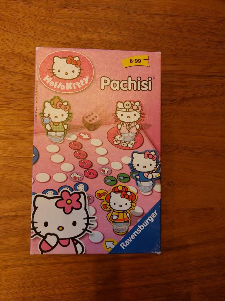 Dobbelsteenspel Hello Kitty, Hobby en Vrije tijd, Gezelschapsspellen | Bordspellen, Ophalen of Verzenden