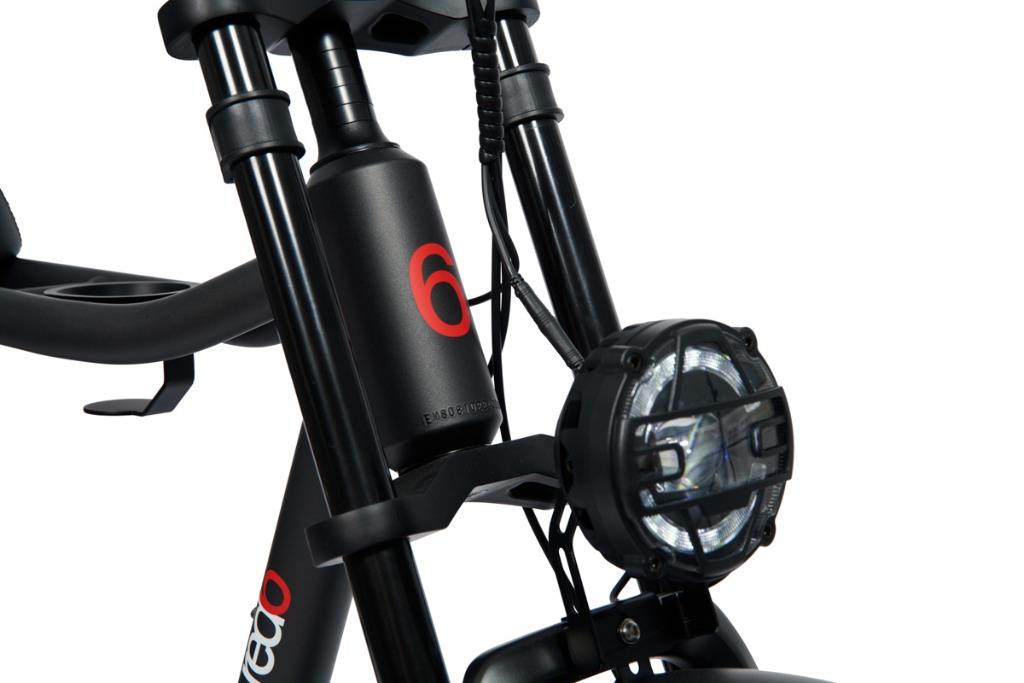 NIEUW - RED6 Ghost - Elektrische fiets, Fietsen en Brommers, Elektrische fietsen, Nieuw, 47 tot 51 cm, 50 km per accu of meer