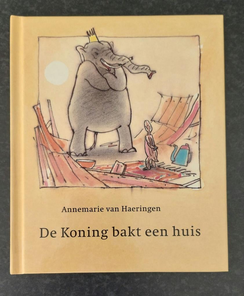 De Koning bakt een huis - Kinderboekenweek 1996, Ophalen of Verzenden, Zo goed als nieuw, Annemarie van Haeringen