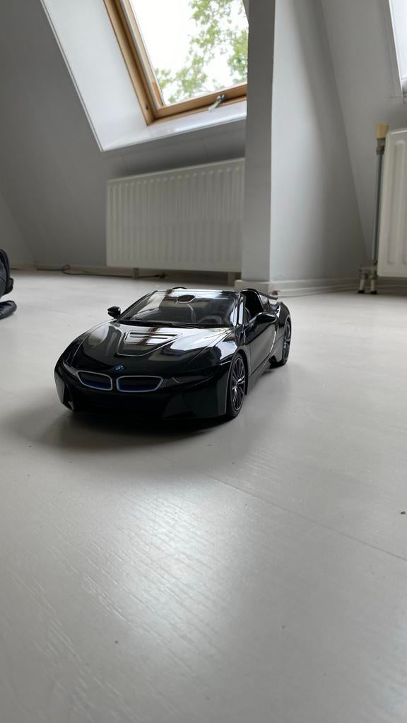 BMW i8 Roadster afstandbestuurbare auto, Elektro, Ophalen of Verzenden, Zo goed als nieuw, Auto onroad