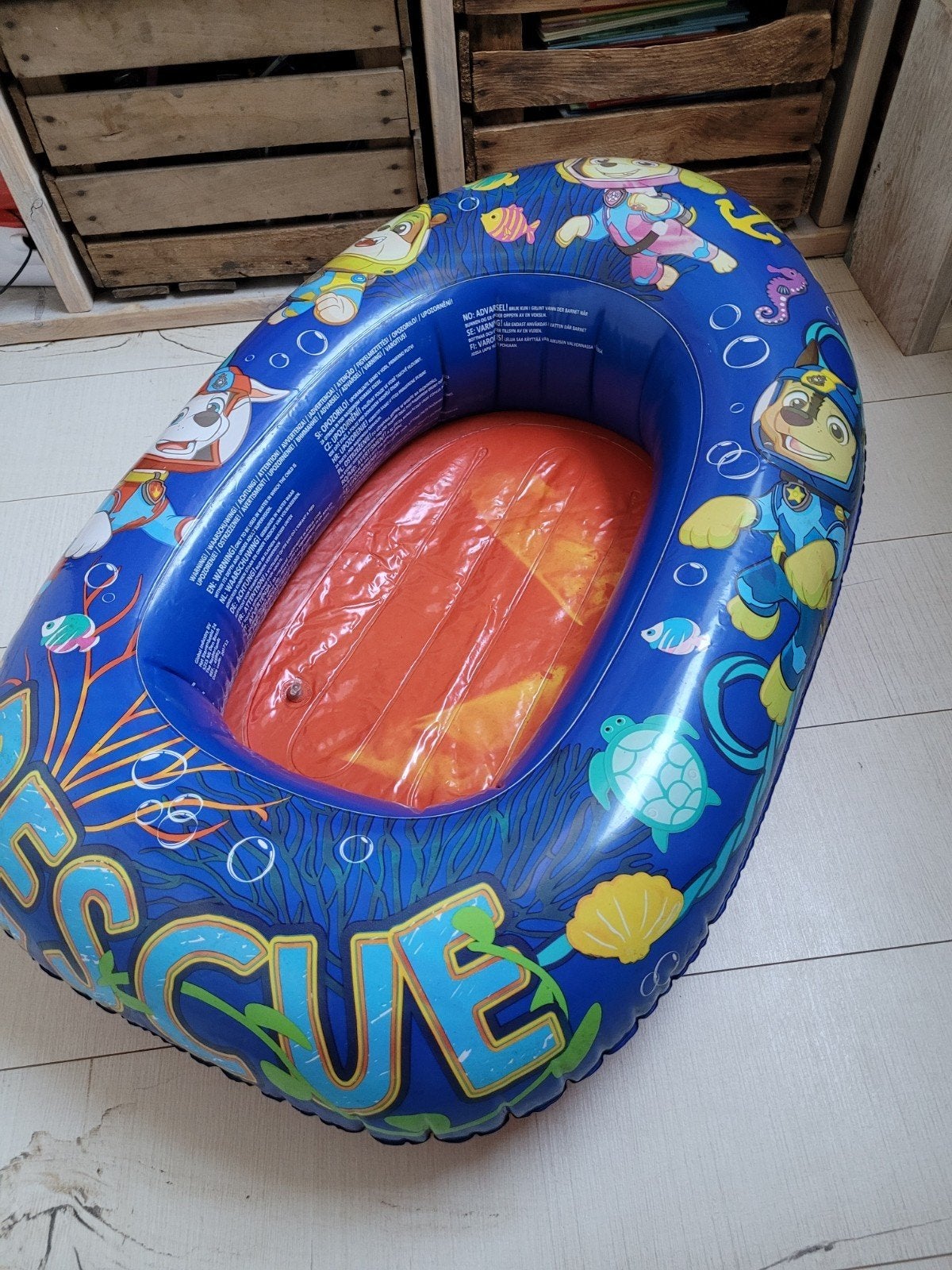 Paw Patrol bootje 102 x 69 cm, 3+ (Nickelodeon), Ophalen, Gebruikt