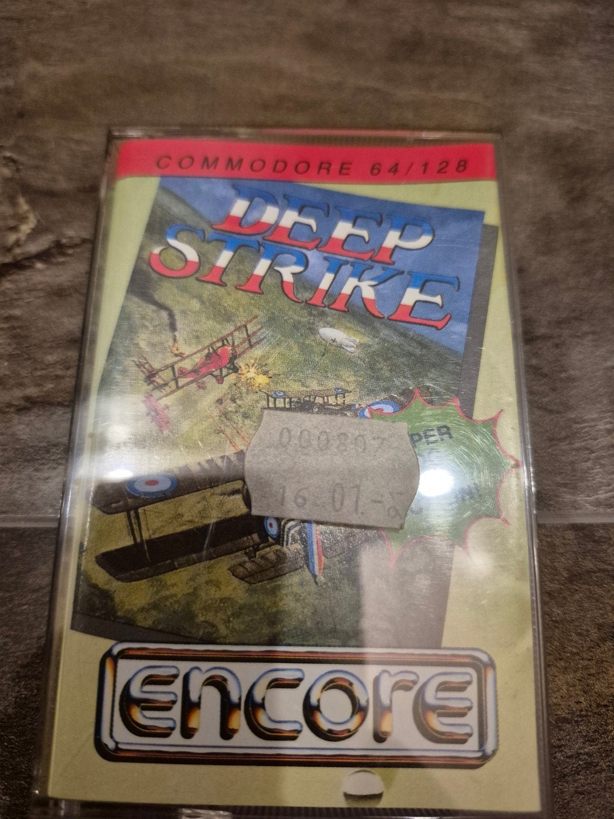 Commodore 64/128 spel: Deep Strike (Encore), Gebruikt, Shooter, 1 speler, Ophalen of Verzenden