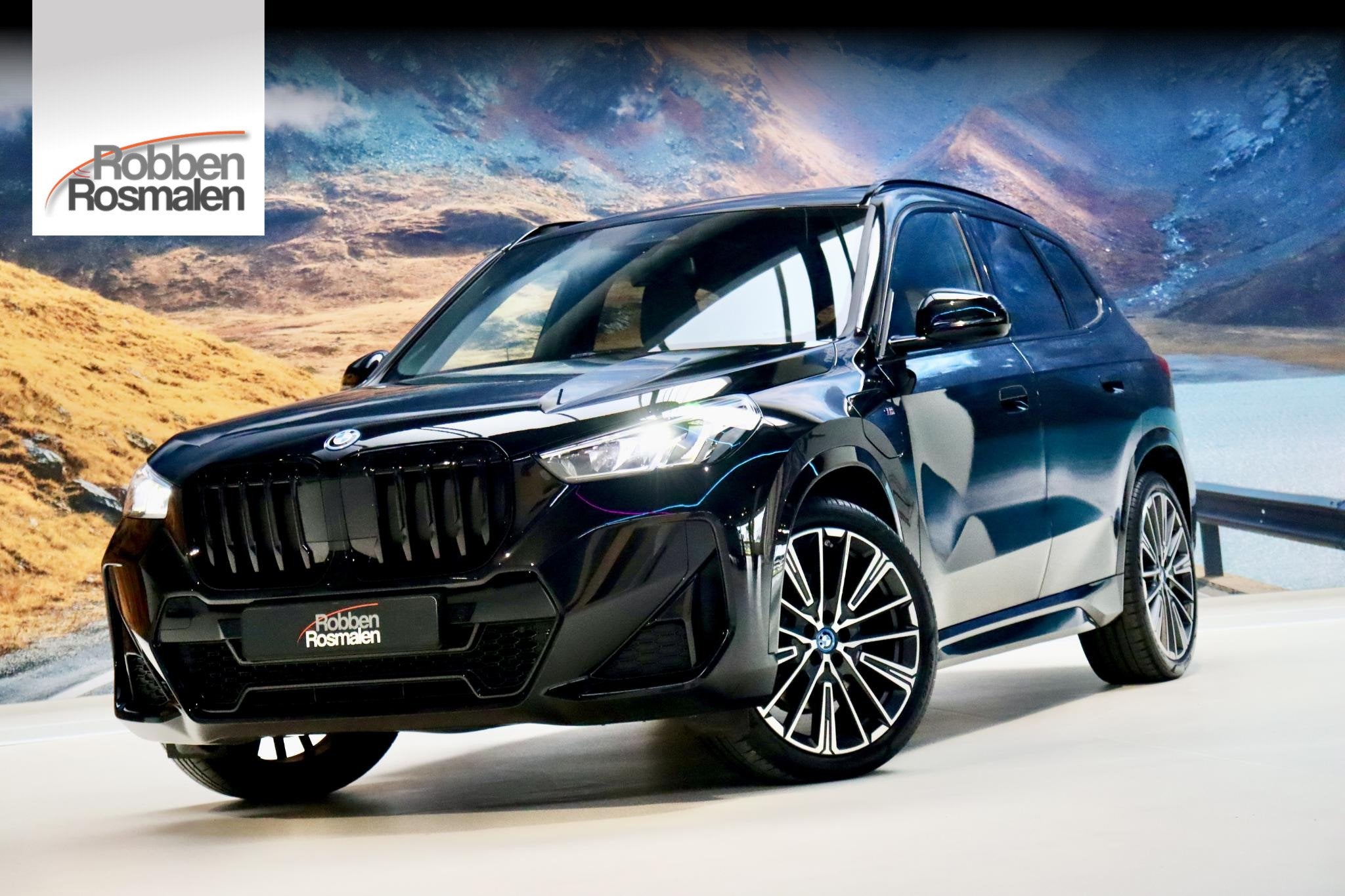 BMW X1 xDrive25e M Sport|PANO|TrkHk|LEDER|20'', Auto's, BMW, Gebruikt, 16 kWh, Automatische klimaatregeling, Bedrijf