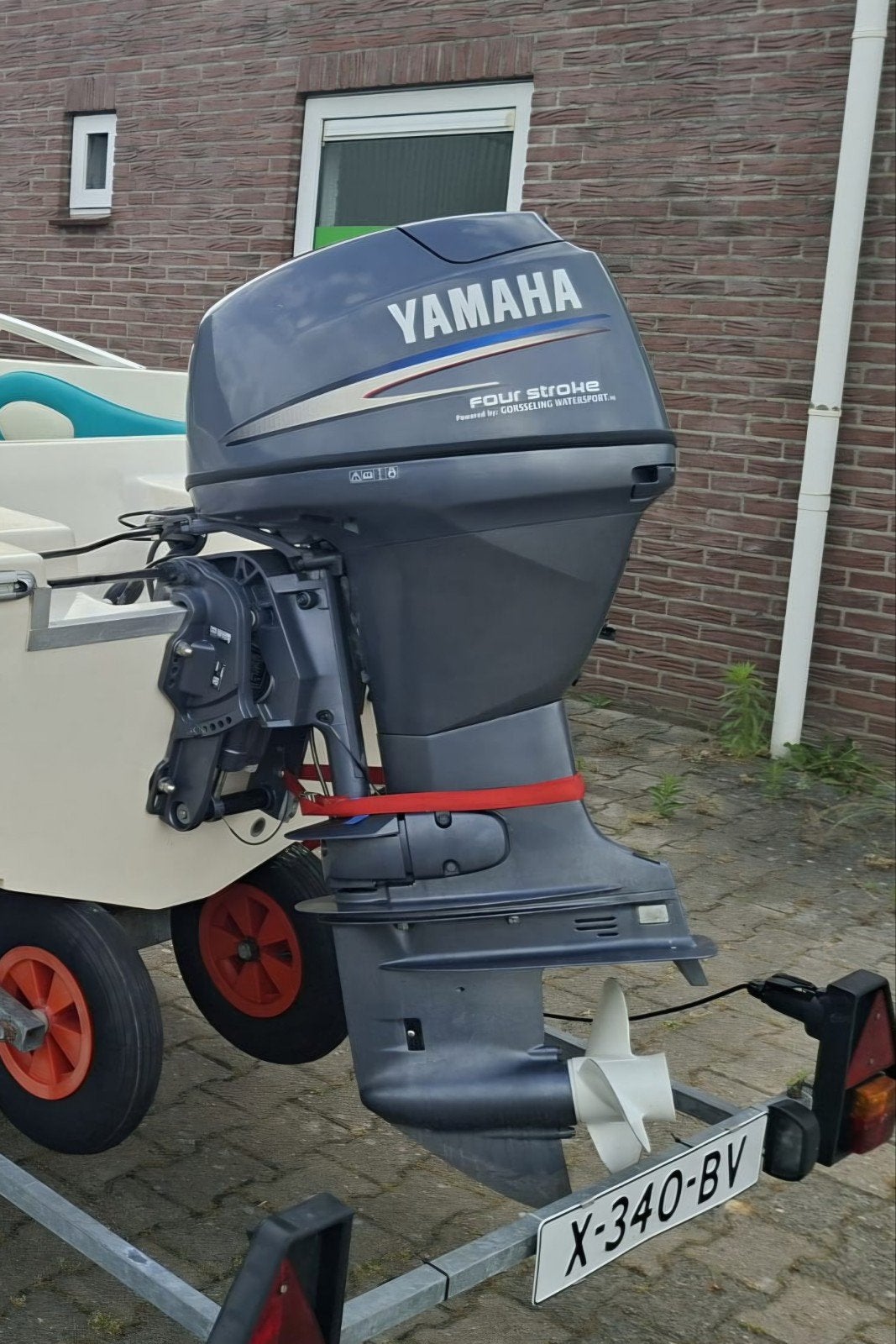 Yamaha 40 PK Four Stroke buitenboordmotor, Ophalen, Gebruikt, Viertaktmotor, 30 pk of meer